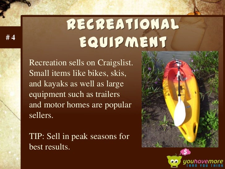 Top 10 things to sell on craigslist