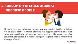 Top 10 Things You Should Never Share On Social Media | PDF