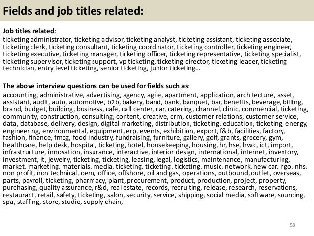 interview questions for executives