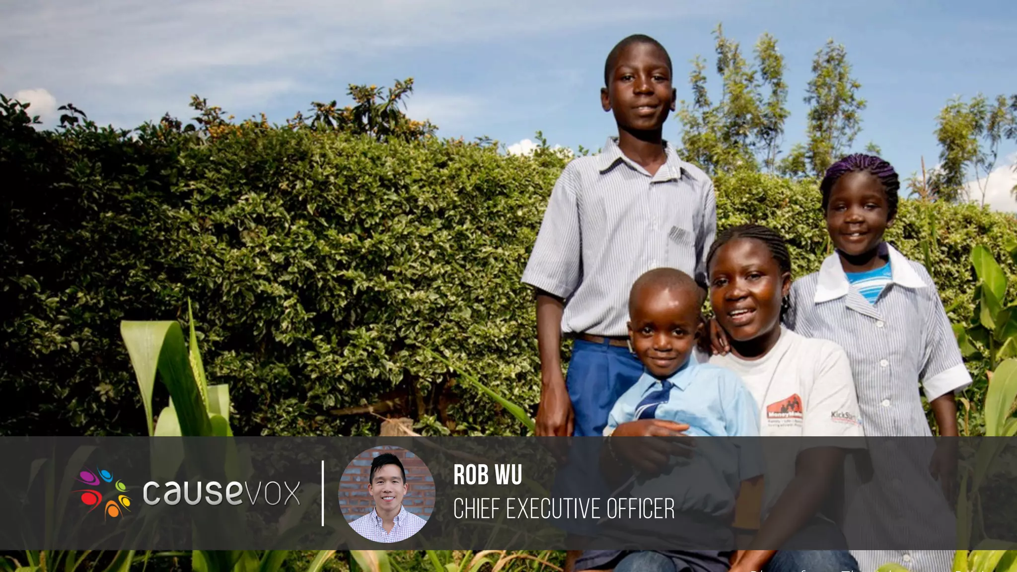 #GIVINGTUESDAY
ROB WU
CHIEF EXECUTIVE OFFICER
 