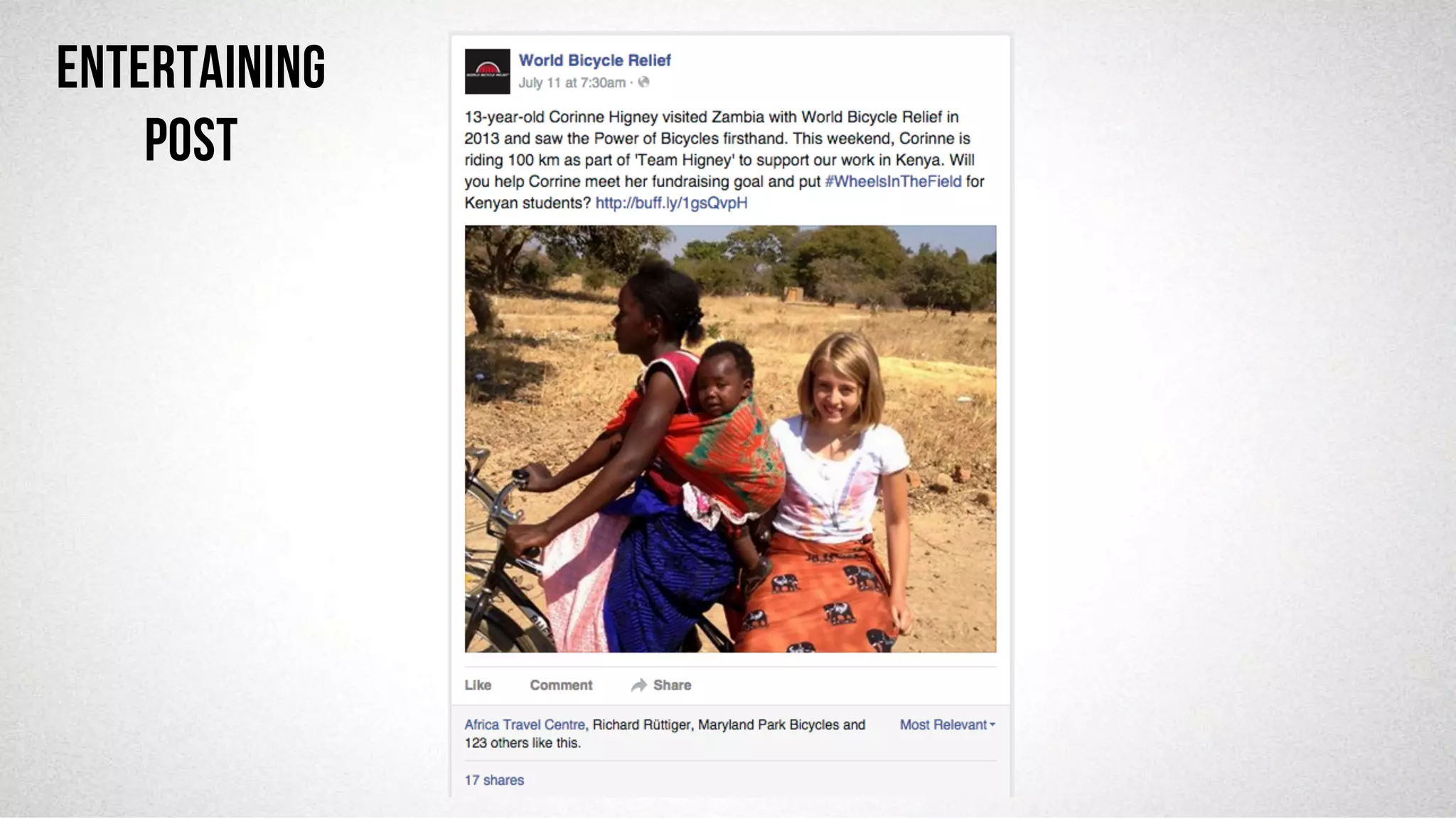 @robjwu	
  /	
  @causevox	
  
ENTERTAINING
Post
 