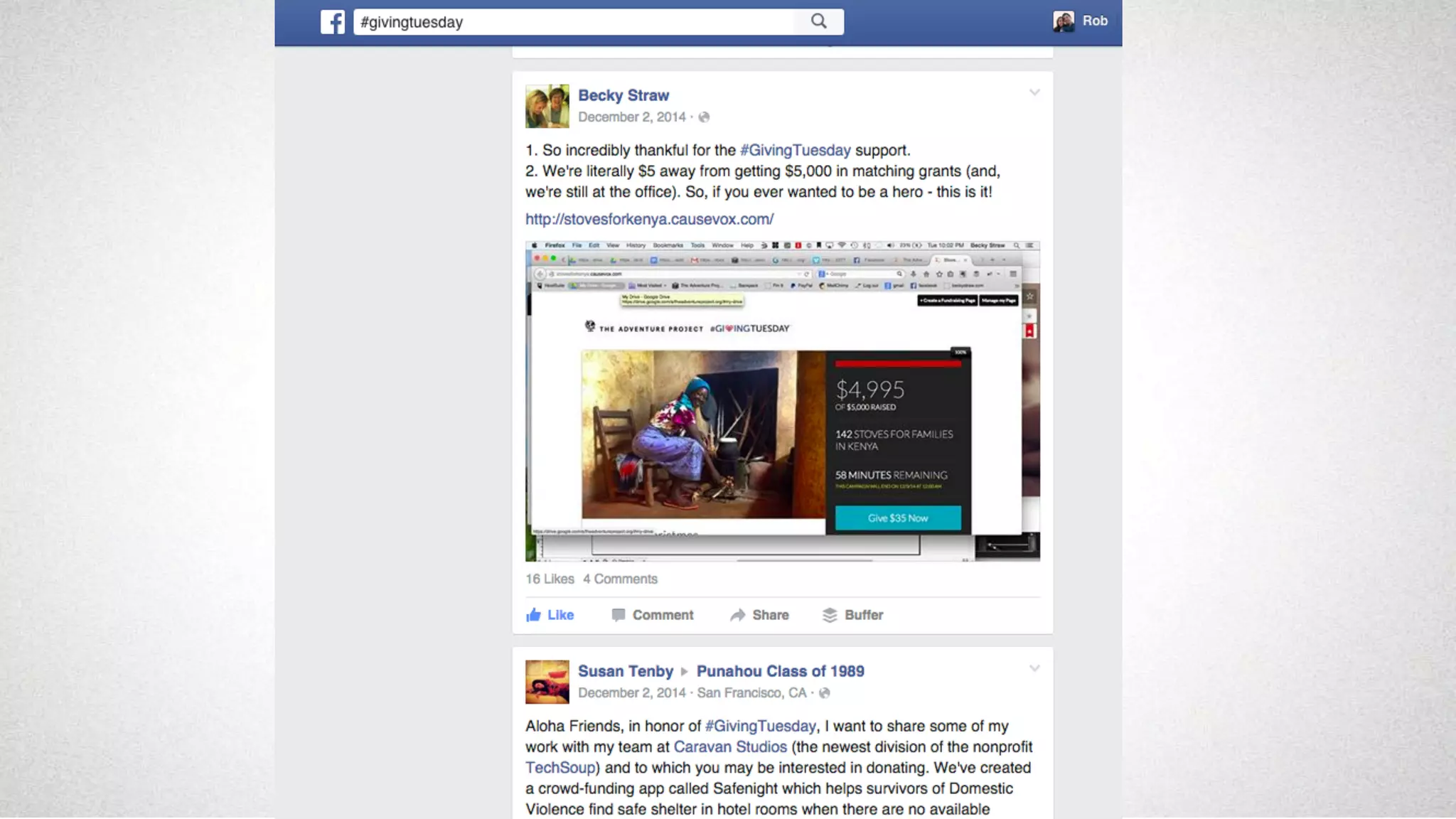 @robjwu	
  /	
  @causevox	
  
 