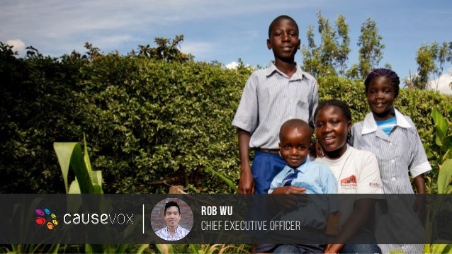 #GIVINGTUESDAY
ROB WU
CHIEF EXECUTIVE OFFICER
 