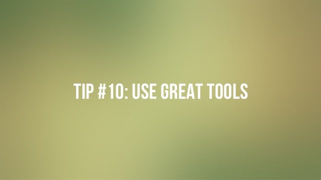 #GIVINGTUESDAY
TIP #10: USE GREAT TOOLS
 