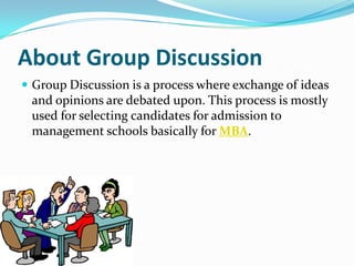 Top 10 tips for a successful group discussion