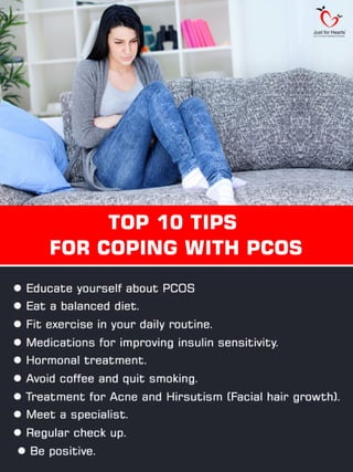 TOP10TIPS
FORCOPINGWITHPCOS
 