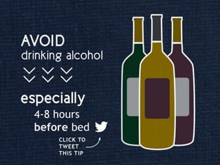 Top 10 Tips for Getting a Good Night's Sleep