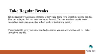 top 10 tips for maintaining wellness at work in the summer.pptx