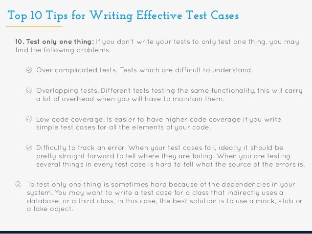 Top Tips For Writing Effective Test Cases Sample Biography Essay Argumentative Essay Proposal Top Tips For Writing Effective Test Cases Essays About English also Example Of A Thesis Statement In An Essay