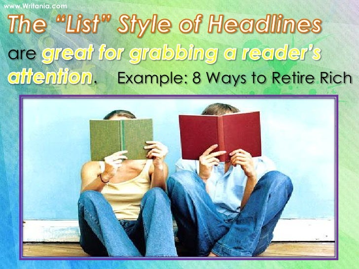 Top 10 Tips for Writing EyeCatching Headlines