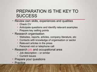 Top 10 tips of job interview questions and answers | PPT
