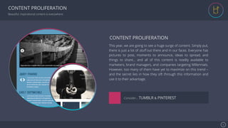 Se7en - Creative Powerpoint Template 9
CONTENT PROLIFERATION
Beautiful, inspirational content is everywhere.
image
image
T...
