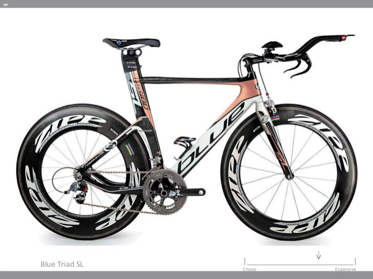 blue triad triathlon bike