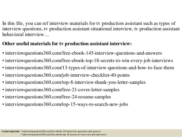 production assistant cover letters