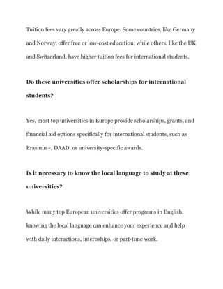 Top 10 Universities In Europe For International Students.pdf