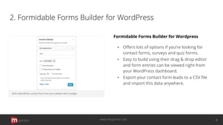 Top 10 User Feedback Plugins for WordPress | PDF