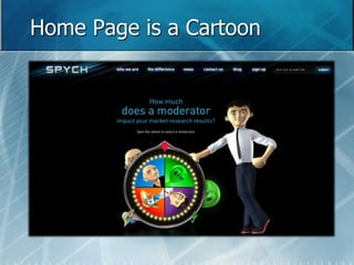 Home Page is a Cartoon 
 