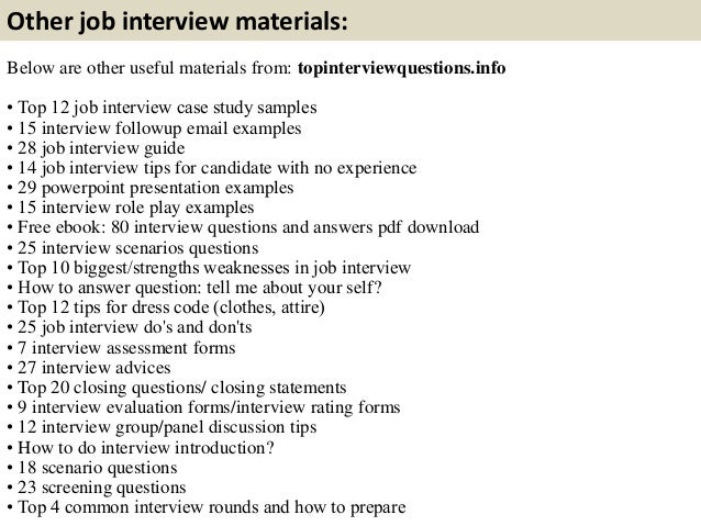 Top 10 veterinary interview questions with answers