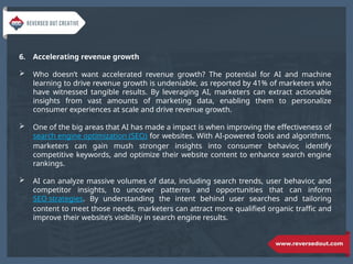 Top 10 ways marketers are leveraging AI and machine learning ...