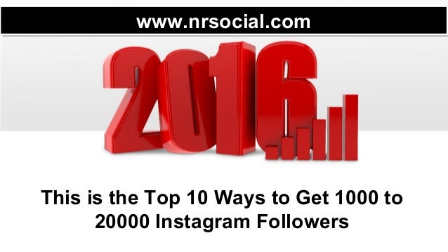 Top 10 followers in instagram