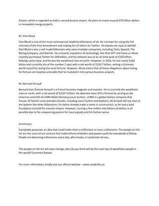 Top 10 Wealthiest People In The World.pdf