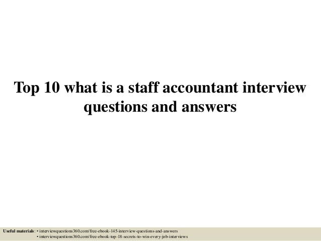 accounting assistant interview questions