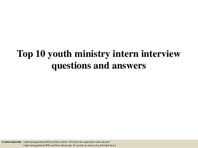 youth intern