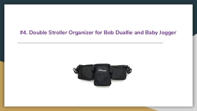 best double stroller organizer