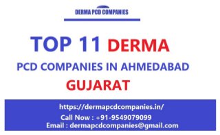 Top 11 derma pcd companies in ahmedabad gujarat