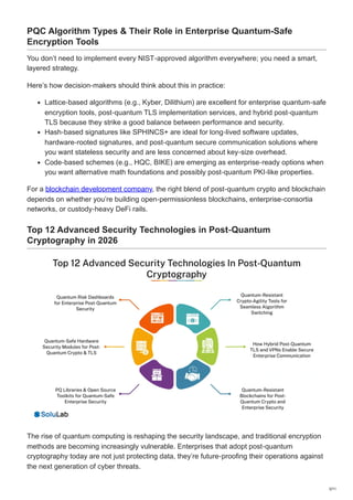 Dilithium Algorithm Top 12 Advanced Security Technologies For Post-Quantum Crypto.pdf