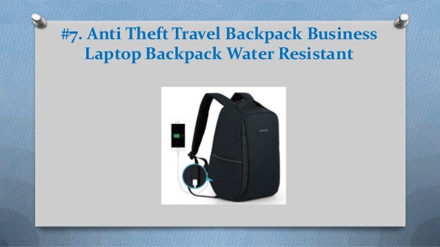 best anti theft travel bags 2019
