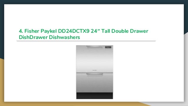 Top 12 Best Dish Drawer Dishwashers Review In 2019