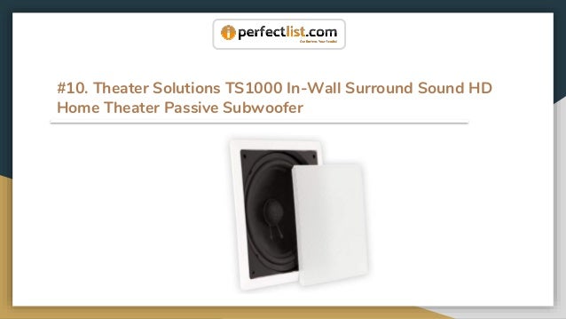 best in wall subwoofer