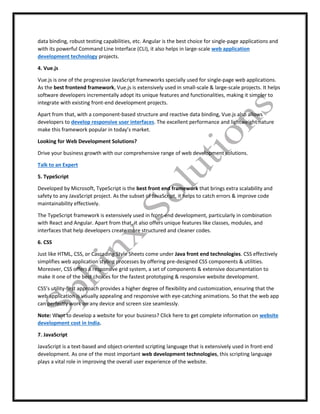 Top 12 Front End Technologies to Use In 2023.pdf