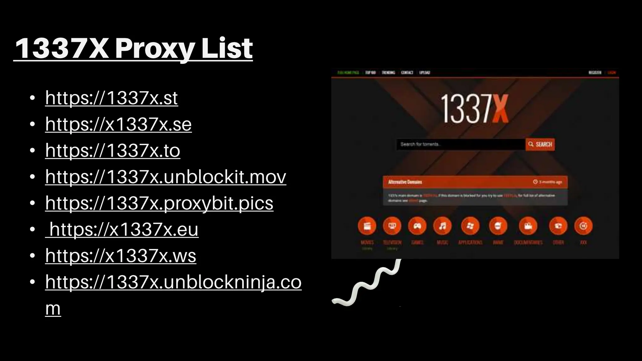 Top 1337x Proxy & Alternatives Sites 2024.pptx Free Download