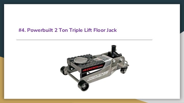 Top 13 Best Floor Jacks For Truck In 2019 Reviews