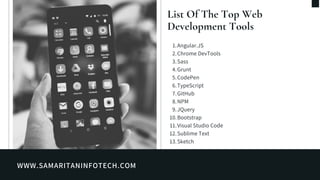 Top 13 best front end web development tools to consider in 2021
