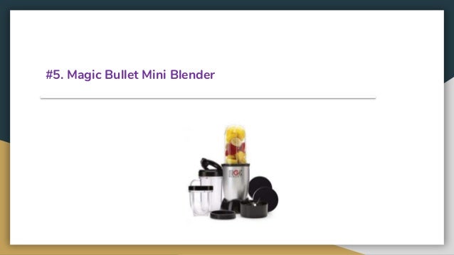 Top 13 Best Mini Blenders Review In 19