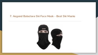 7. Aegend Balaclava Ski Face Mask – Best Ski Masks
 
