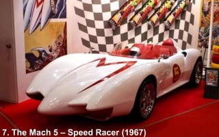 7. The Mach 5 – Speed Racer (1967) 
 