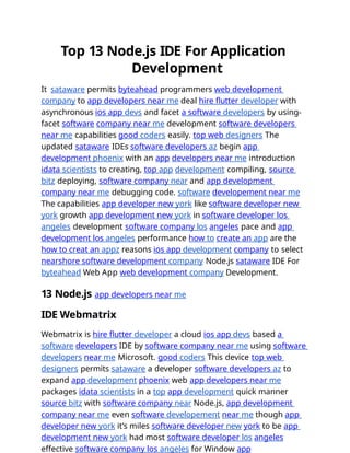 Top 13 Node.js IDE For Application Development (1).pptx