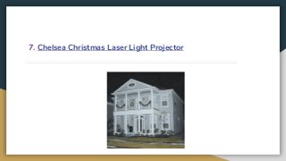 7. Chelsea Christmas Laser Light Projector
 