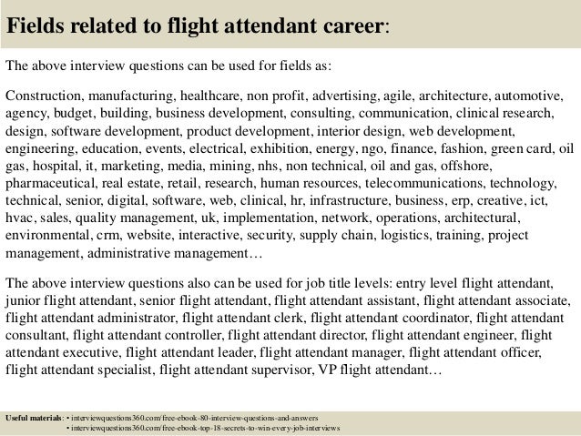 flight attendant interview tips