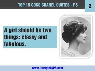  Coco Chanel Quote Classy and Fabulous Shirt (M, Crew