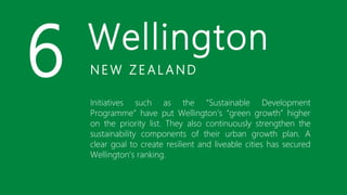 Top 15 Most Environmentally Sustainable Cities in the World | PDF
