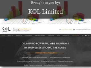 Brought to you by:
KOL Limited
 