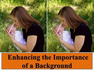 Enhancing the Importance
of a Background
 