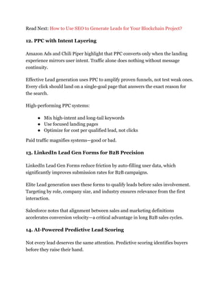 Top 16 Lead Generation Strategies That Still Work in 2026 (And Why Most ...