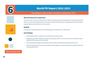 IPR Top 19 Public Relations Insights of 2022