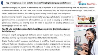 Top 19 Life Skills for Students Using English Language Lab Software.pptx